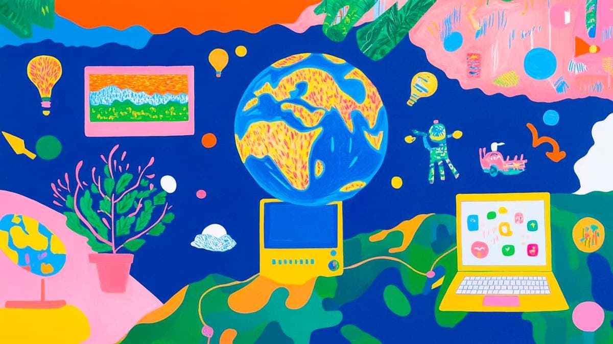 Illustration d'une peinture